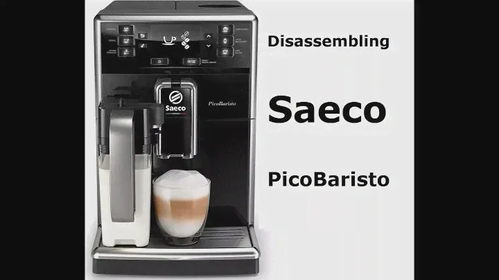 Disassembling my Saeco Picobaristo - Smontare - Demontieren