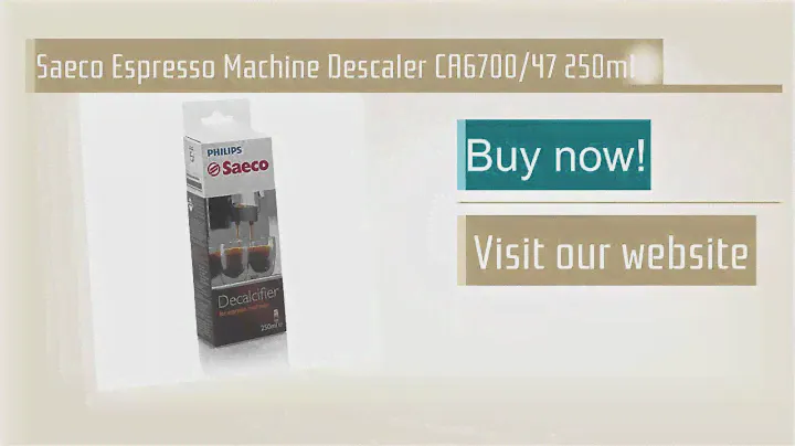 Saeco Espresso Machine Descaler CA6700/47 250ml