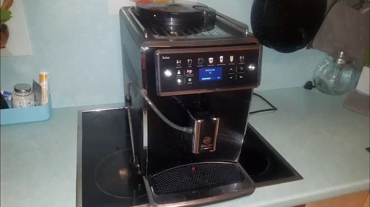 Saeco Xelsis  SM7580 ÖFFNEN  SM7581 zerlegen Reparieren reinigen Innenleben Kaffeeauslauf Mahlwerk..