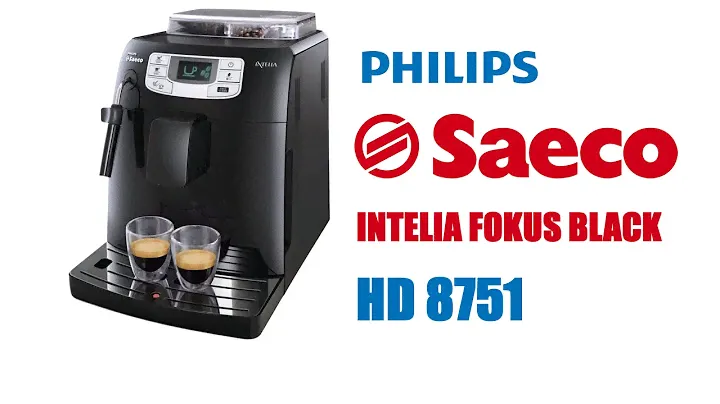 Кофемашина Philips Saeco Intelia HD8751. Обзор и распаковка Automatic Espresso Machine